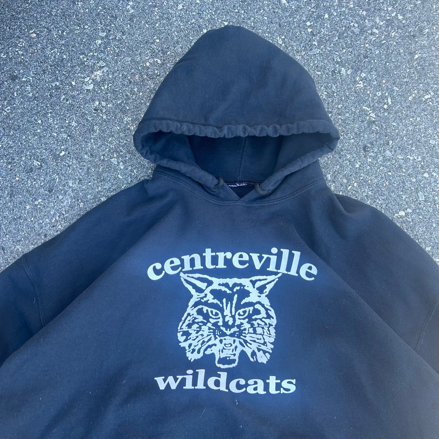 Vintage Wildcats College Hoodie - XL