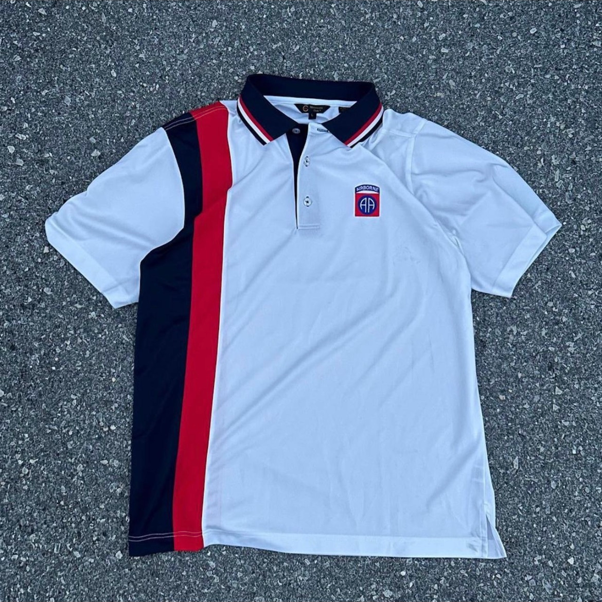 Vintage Soccer Polo Tee - XL