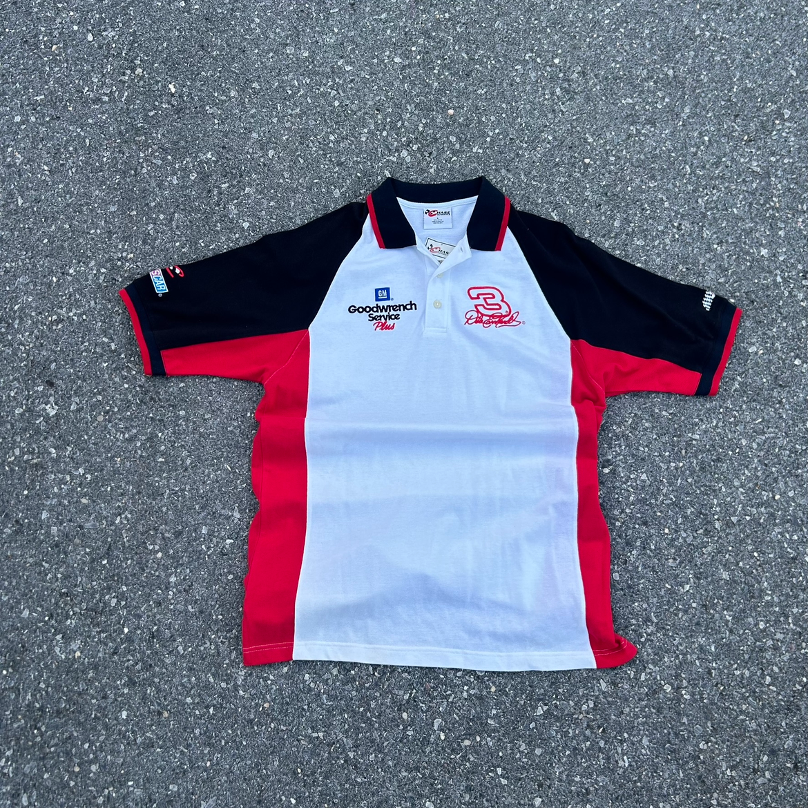 Vintage NASCAR Dale Earnhardt Polo Tee - L