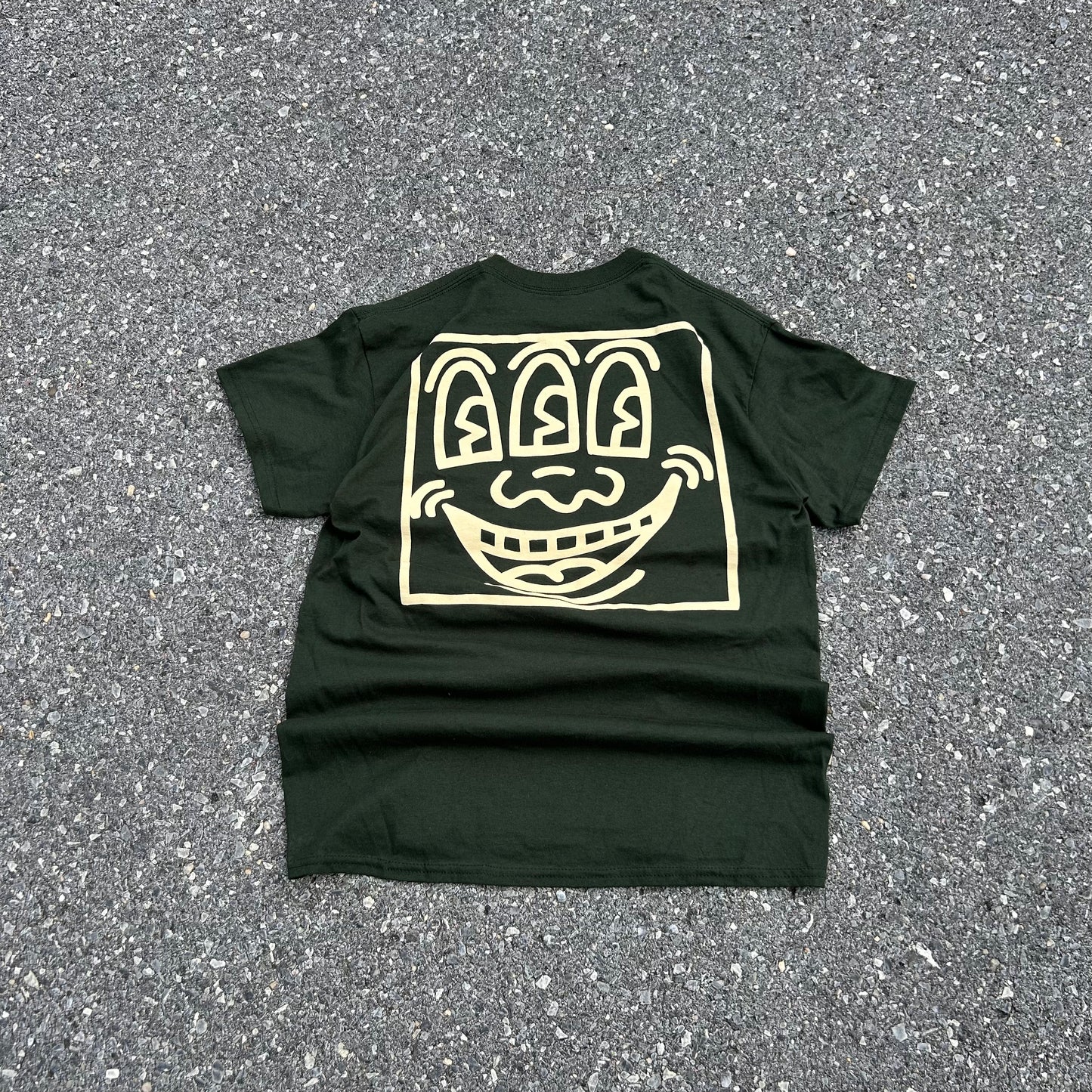 Keith Haring Olive Green Tee - M