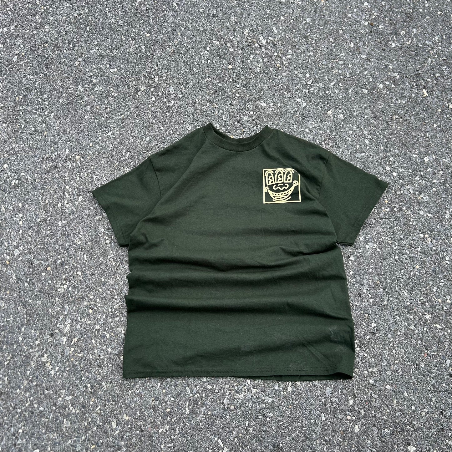 Keith Haring Olive Green Tee - M