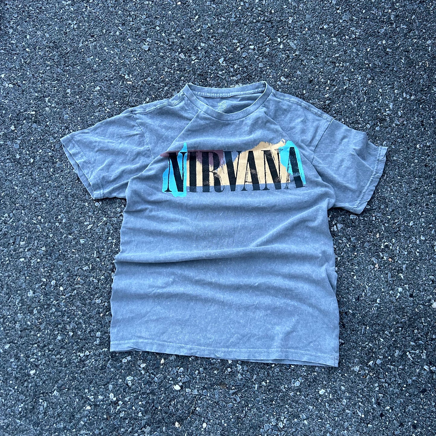 Blue Nirvana Graphic Tee - M