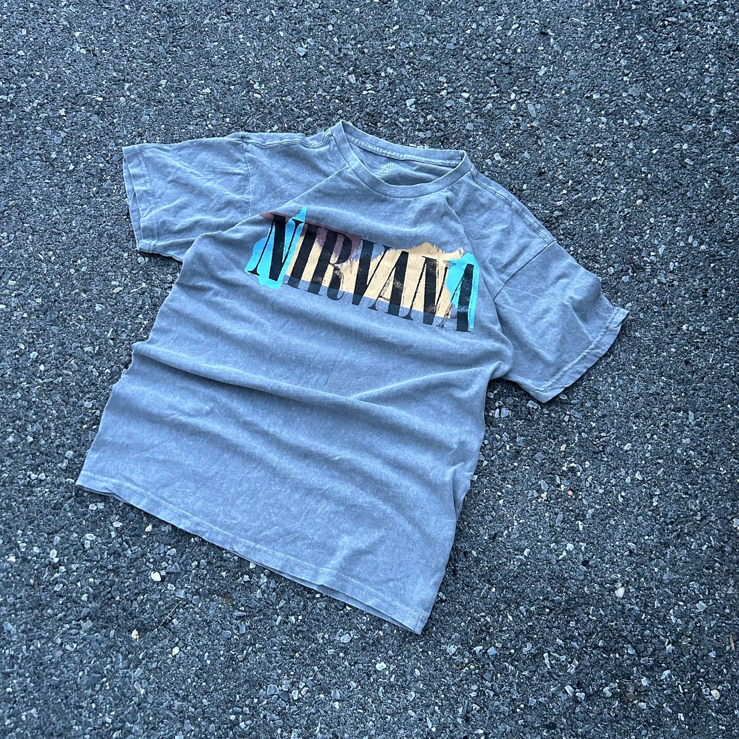 Blue Nirvana Graphic Tee - M