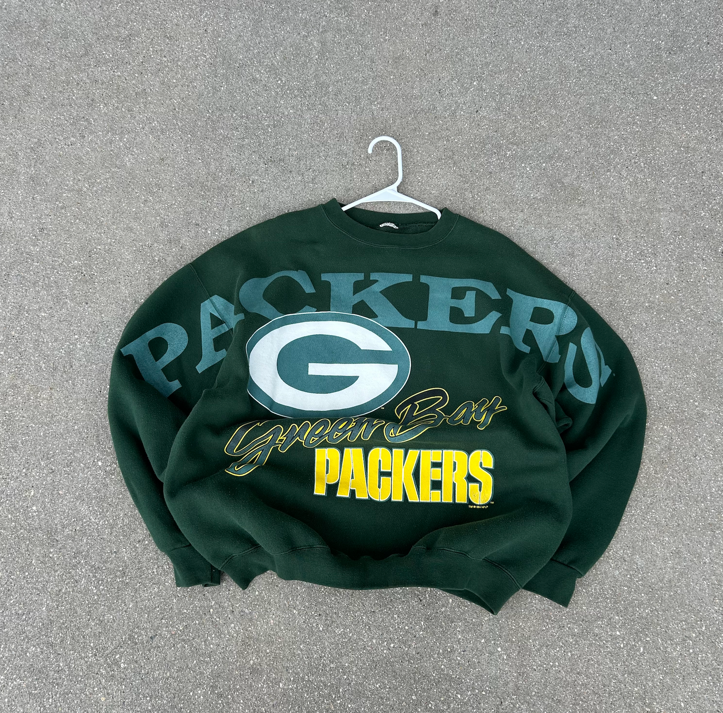 Vintage 90s NFL Graphic Crewneck - L