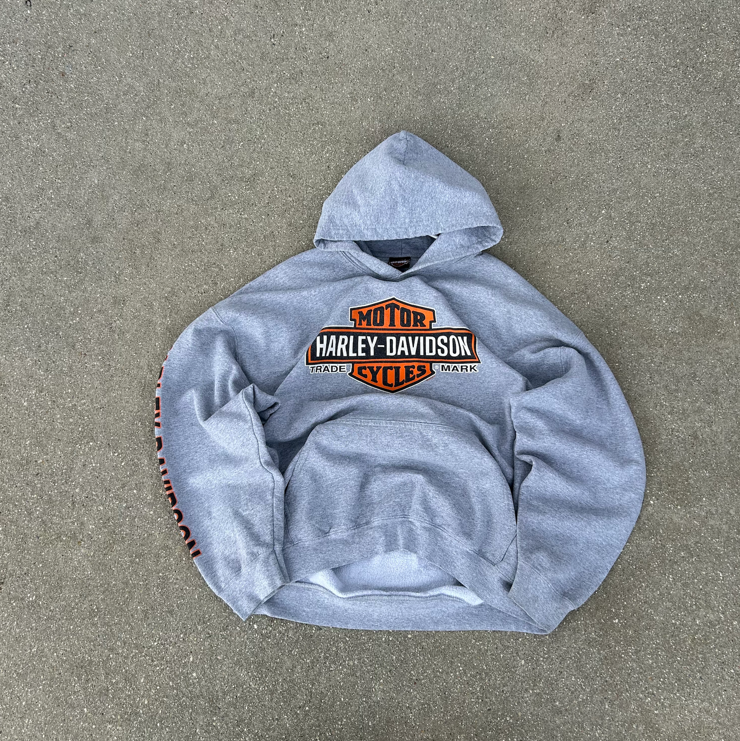 Vintage Harley Davidson Hoodie - XL