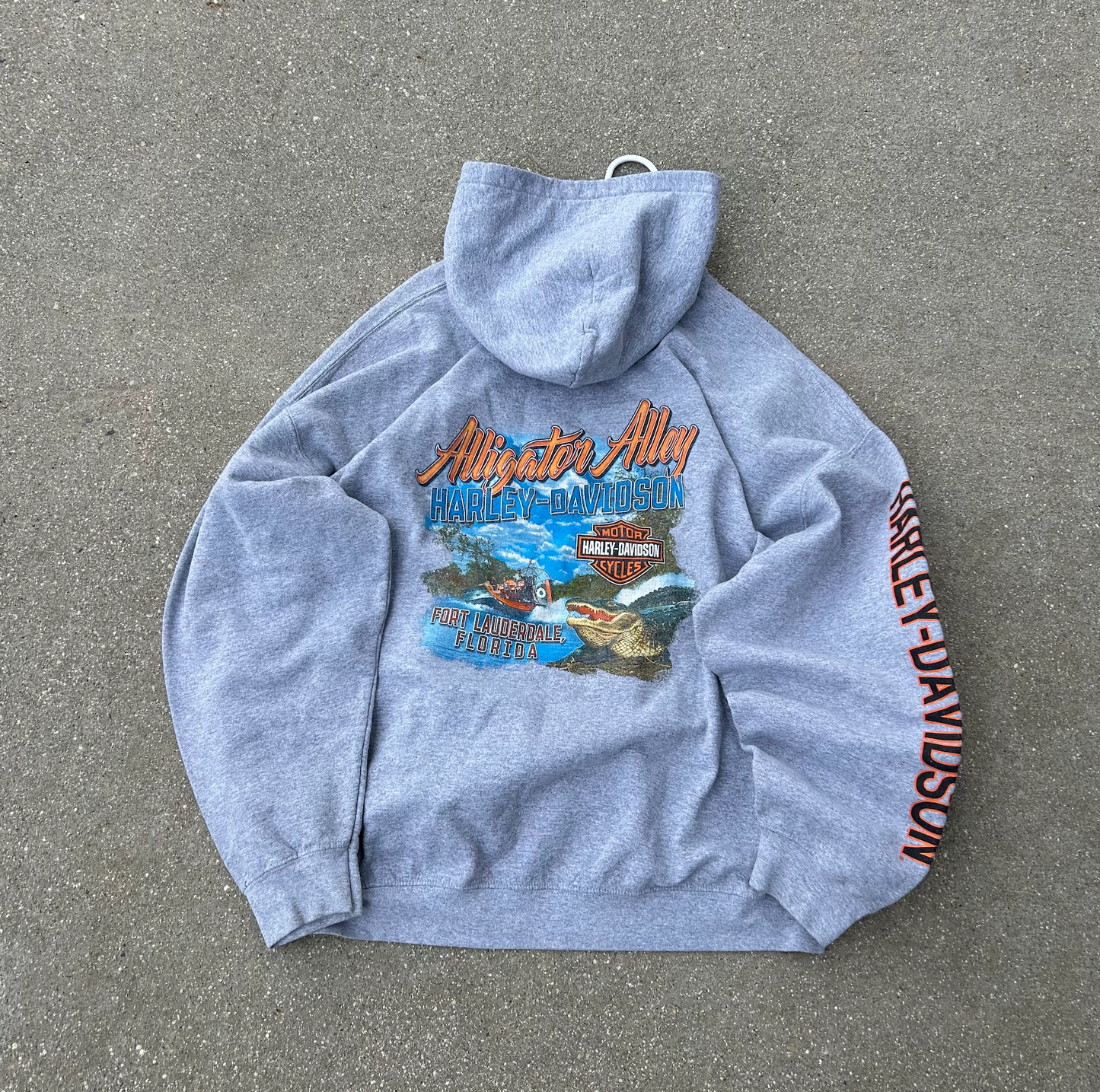 Vintage Harley Davidson Hoodie - XL