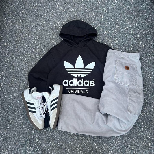 Adidas Originals Black Hoodie - M