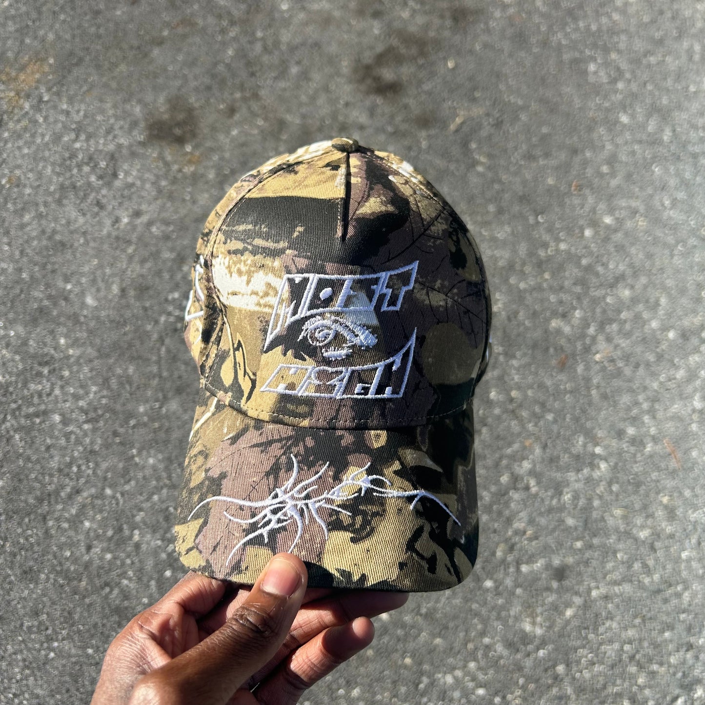 Camo Snapback Hat