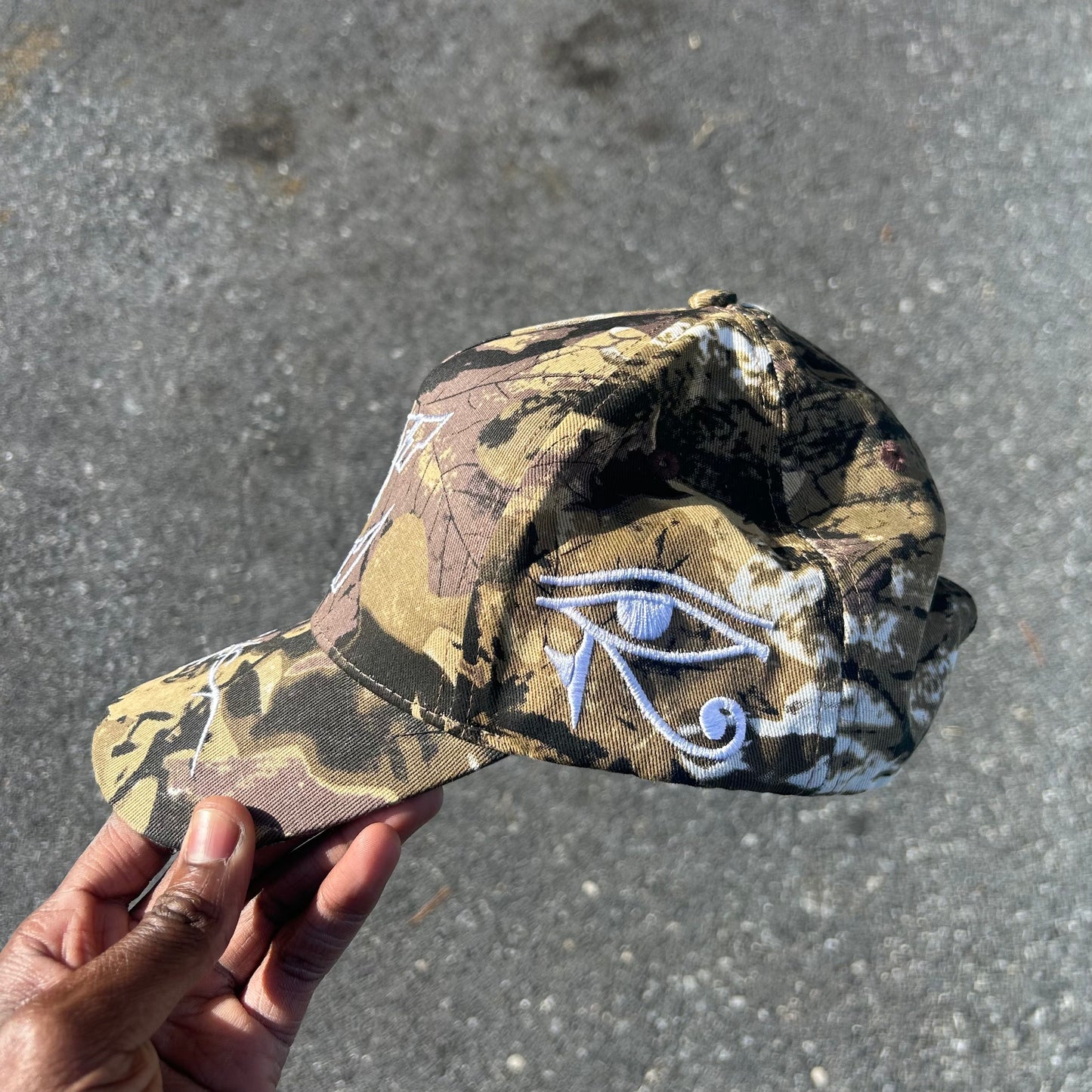 Camo Snapback Hat