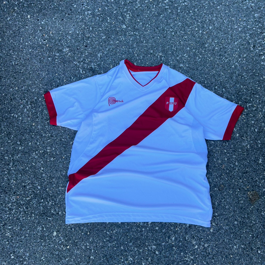 Vintage Peru Soccer Jersey - XL