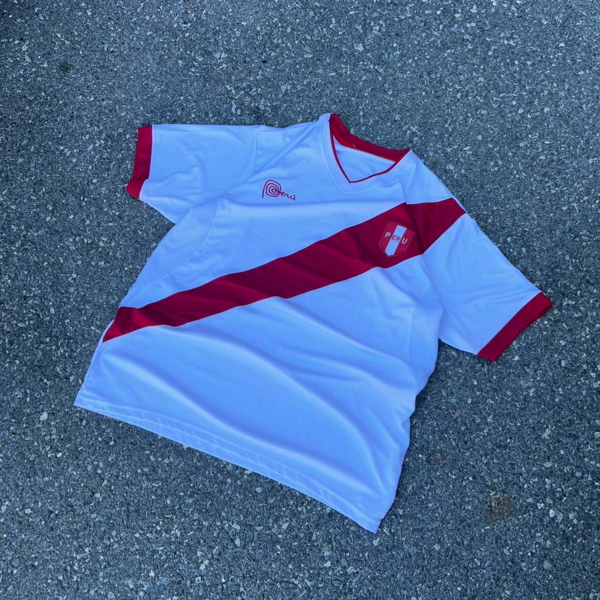 Vintage Peru Soccer Jersey - XL