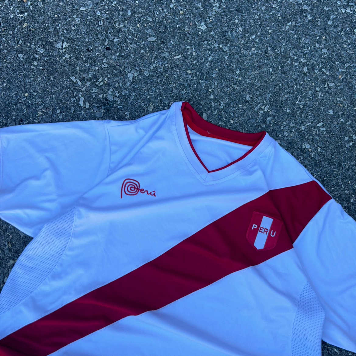 Vintage Peru Soccer Jersey - XL