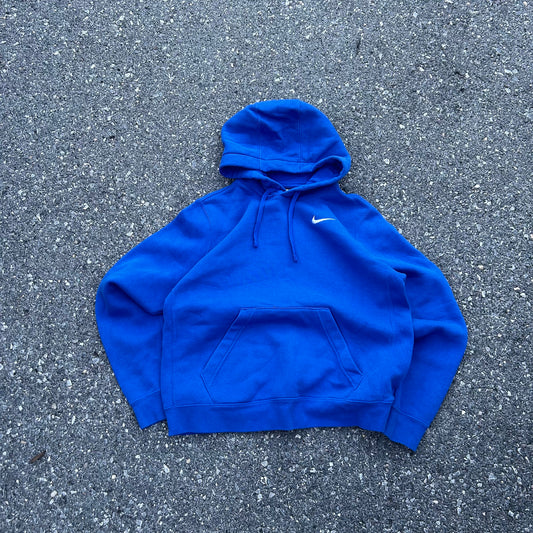 Blue Nike Hoodie - M