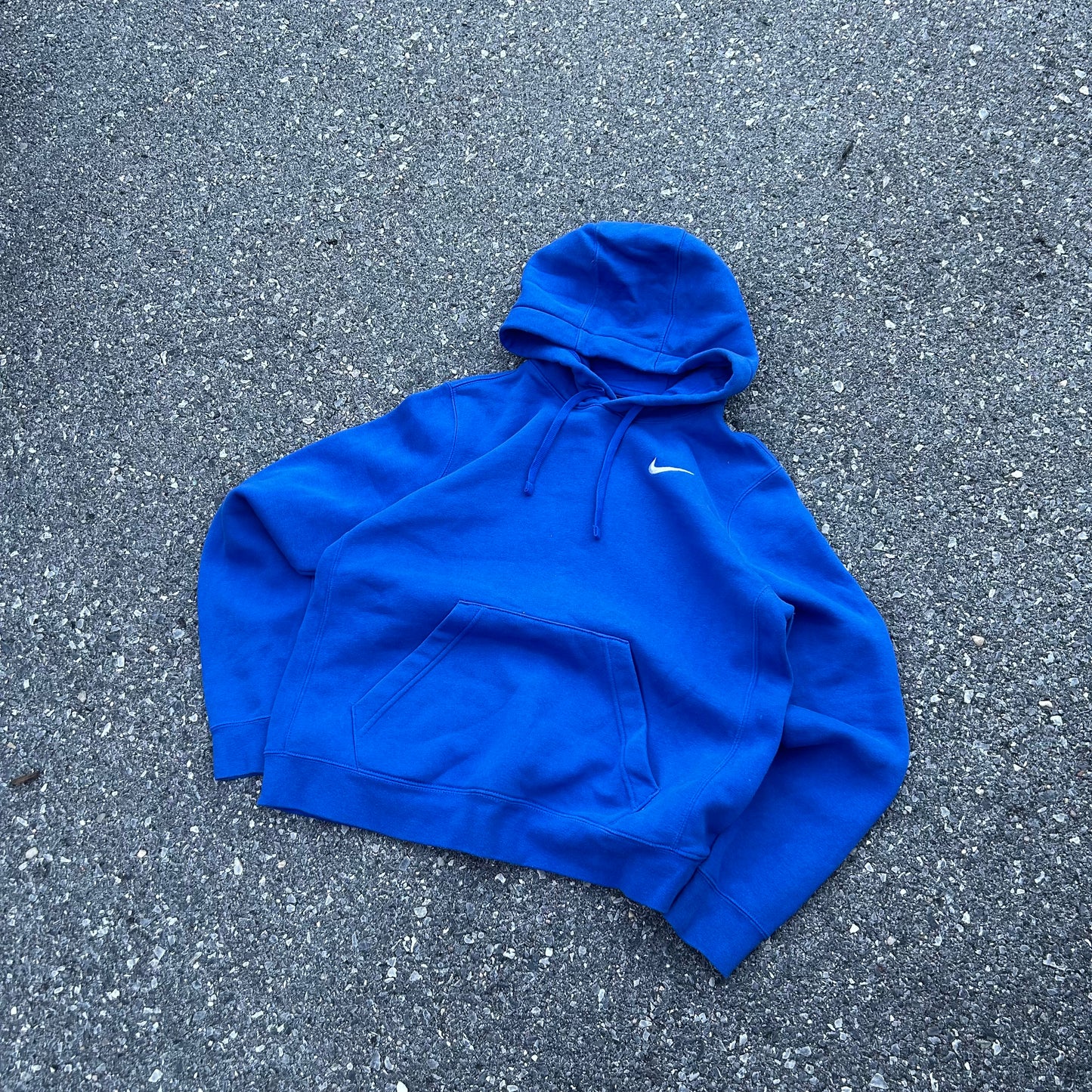 Blue Nike Hoodie - M