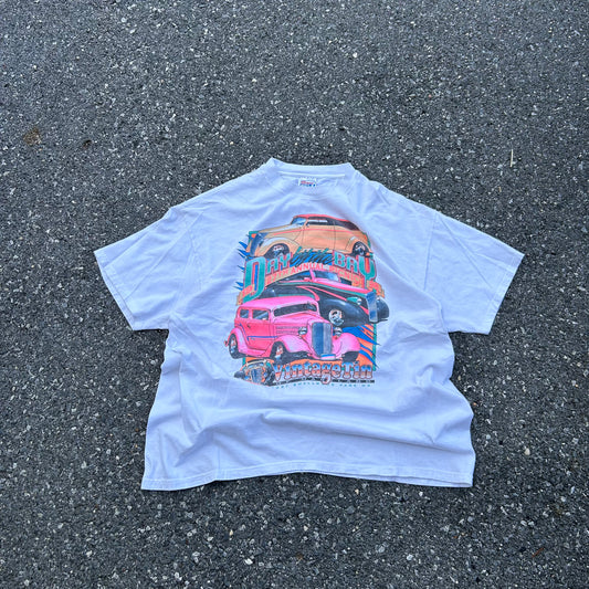 Vintage Multi Color Beach Tee - XXL