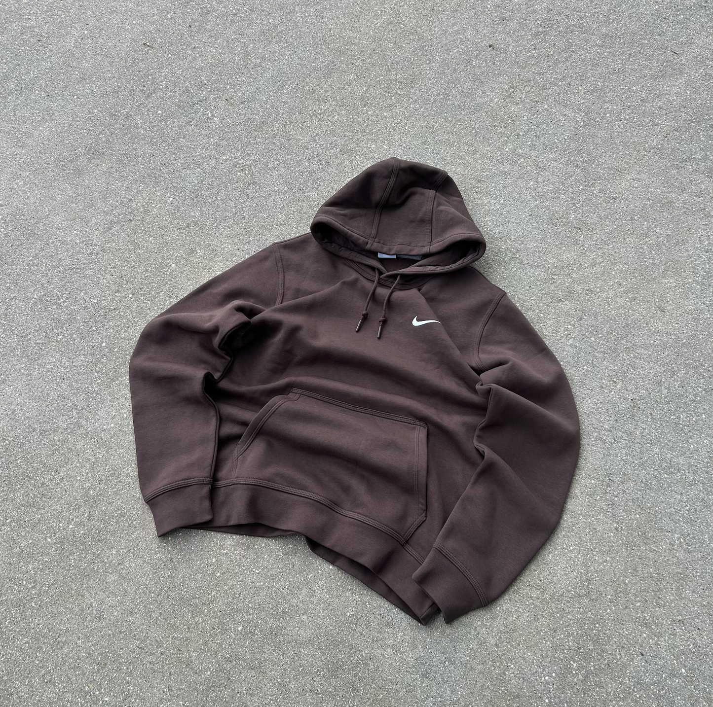 Mocha Brown Nike Hoodie - M