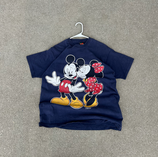Vintage Disney Mickey Mouse Graphic Tee - L