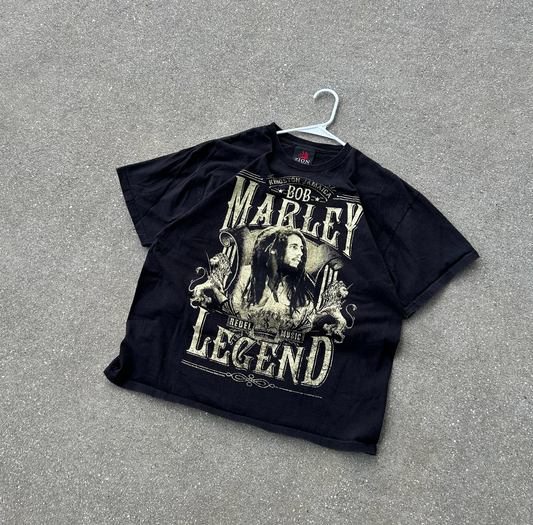 Vintage Bob Marley Graphic Tee - L