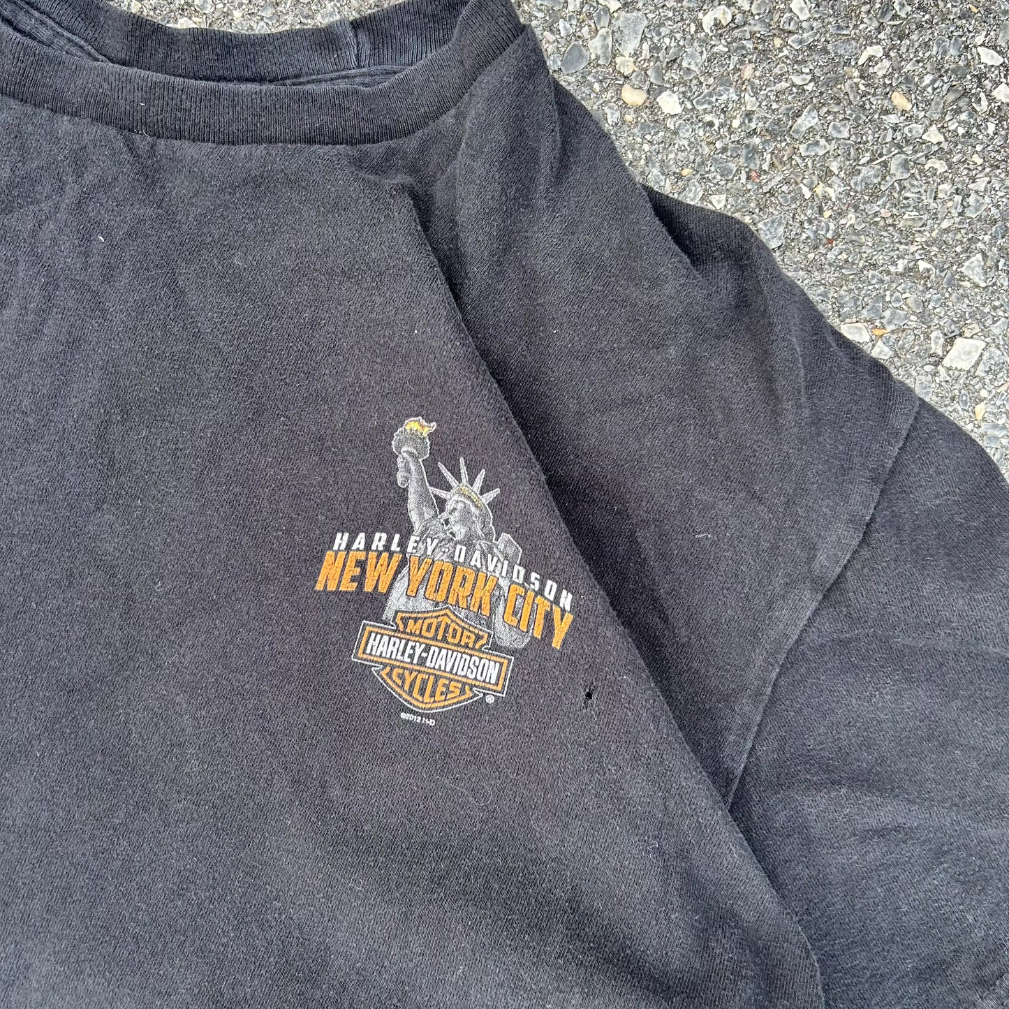 Vintage Black Harley Davidson Shirt - XL